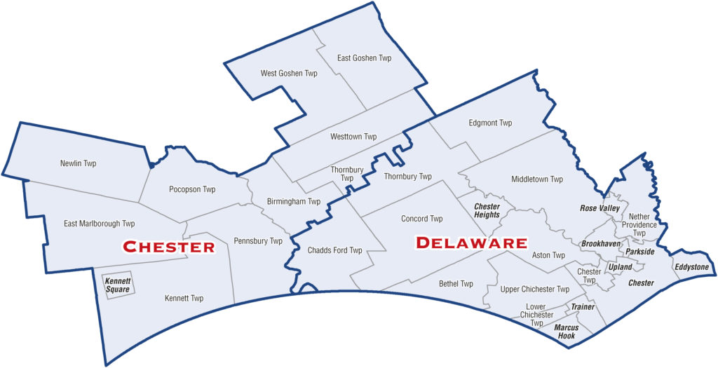 delaware county township map District Map Senator Tom Killion delaware county township map