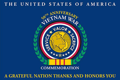 Vietnam War Commemoration Flag